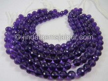 Amethyst Far Faceted Round